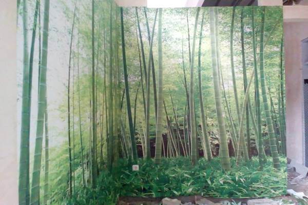 Wallpaper gambar bambu